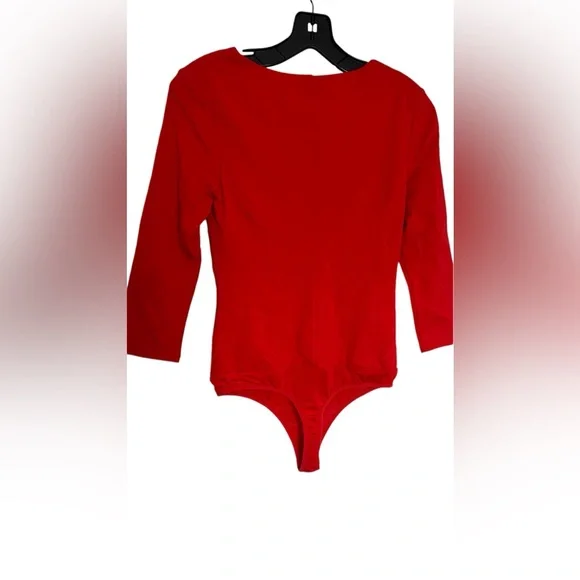 Bebe Body Suit half-sleeve Top-Sea Tide - Picture 6 of 6